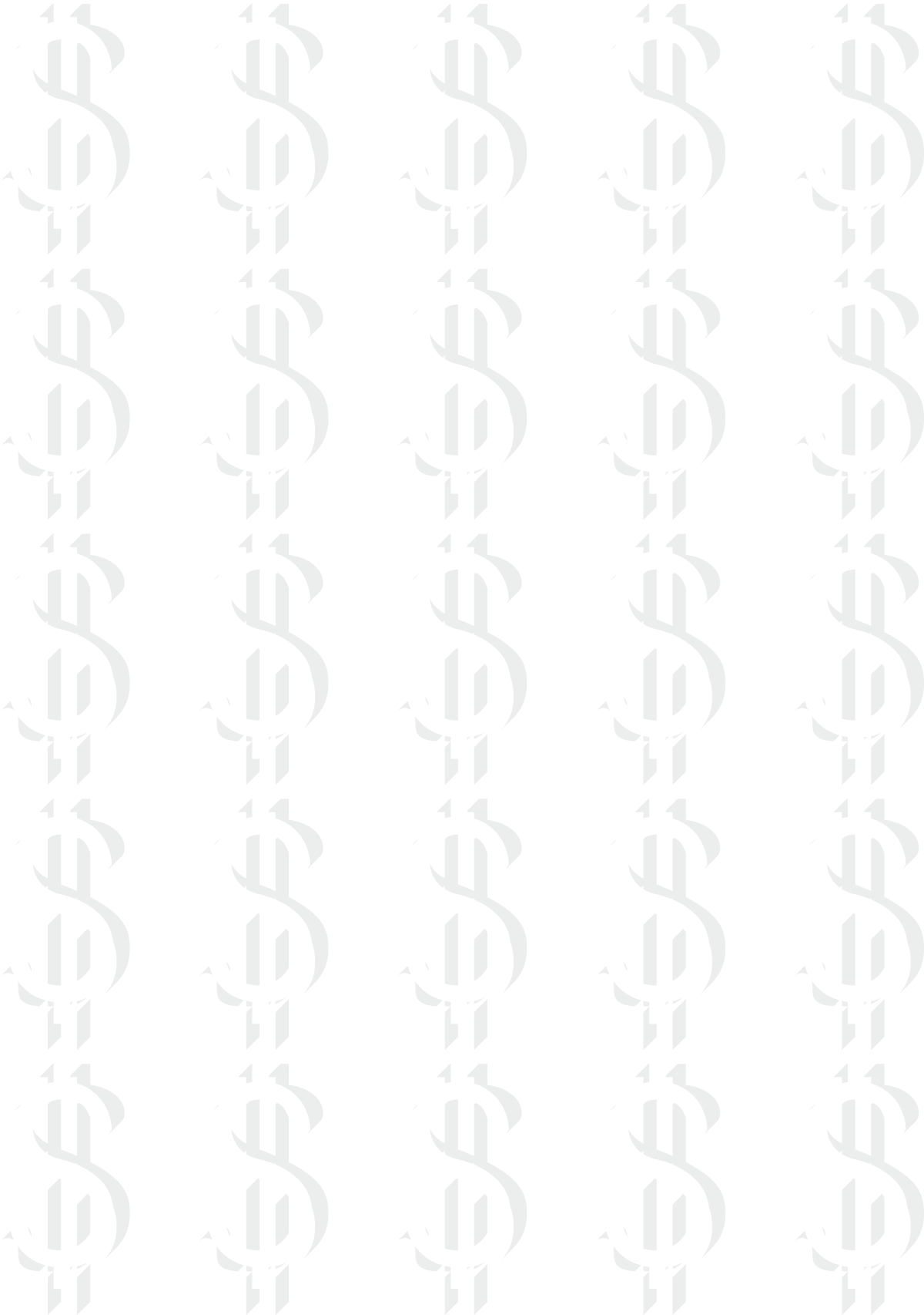 dollar symbols on black background clip art png transparent Elegant Business Borders with Dollar Symbols - Professional Clipart