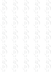 Elegant Business Borders with Dollar Symbols - Professional Clipart