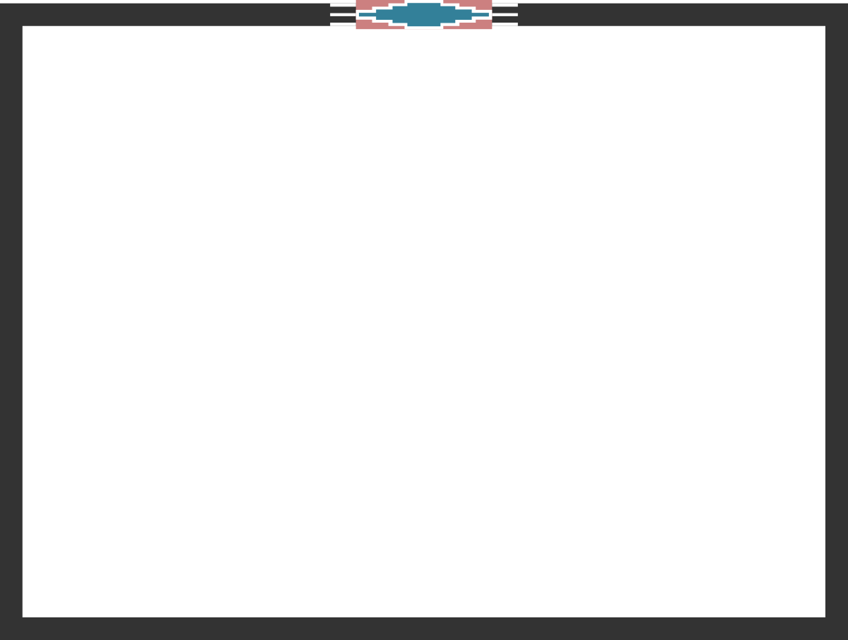 Black Square Frame with White Border Clipart - Elegant Borders and Frames for Design