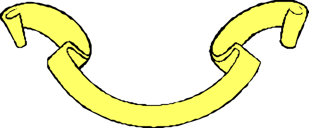 BORDERS, BARS, AND SHIELDS: Family Tree Crest with Yellow Banana Clipart