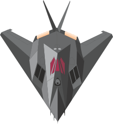 Spaceship Papercraft Model Clipart for Creative Projects
