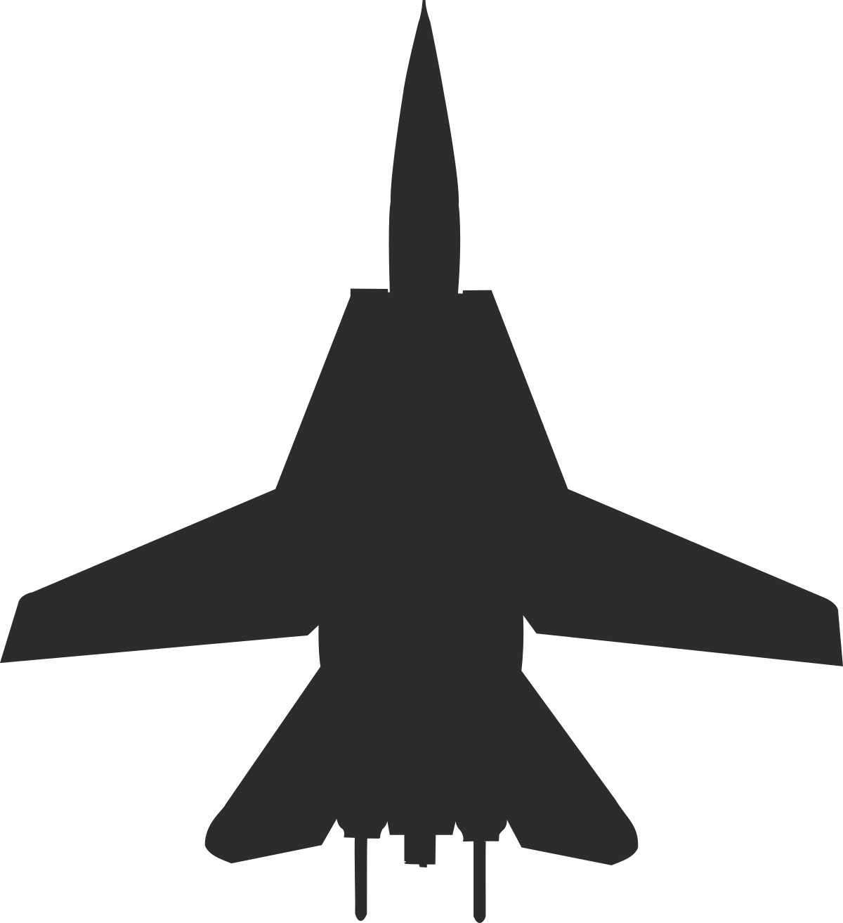 Jet Flying in the Air Clipart for Dynamic Scenes