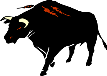 Black Cat with Red Tail - Whimsical Clipart for Creative Projects