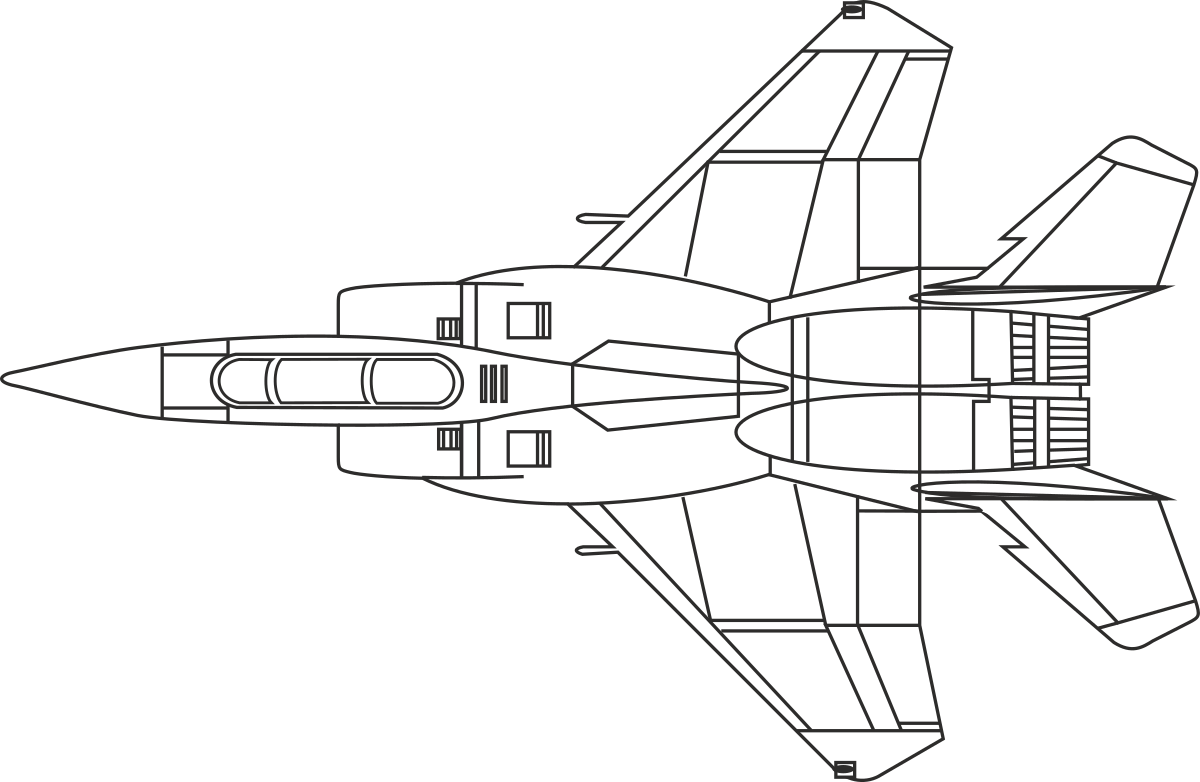 Fighter Jet Clipart: High-Speed Jet Engine Imagery