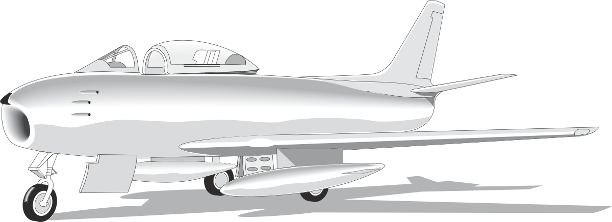 Small Airplane with Propeller on Wing - Dynamic Clipart for Aviation Themes