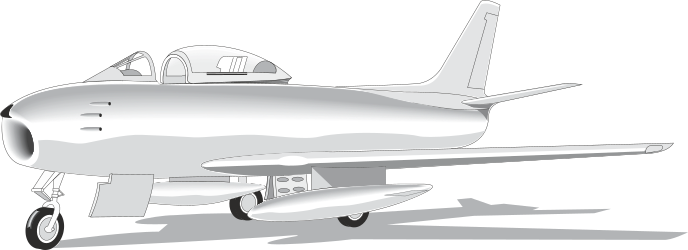 Small Airplane with Propeller on Wing - Dynamic Clipart for Aviation Themes