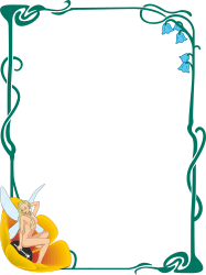 BORDERS,PEOPLE,FAIRY clipart