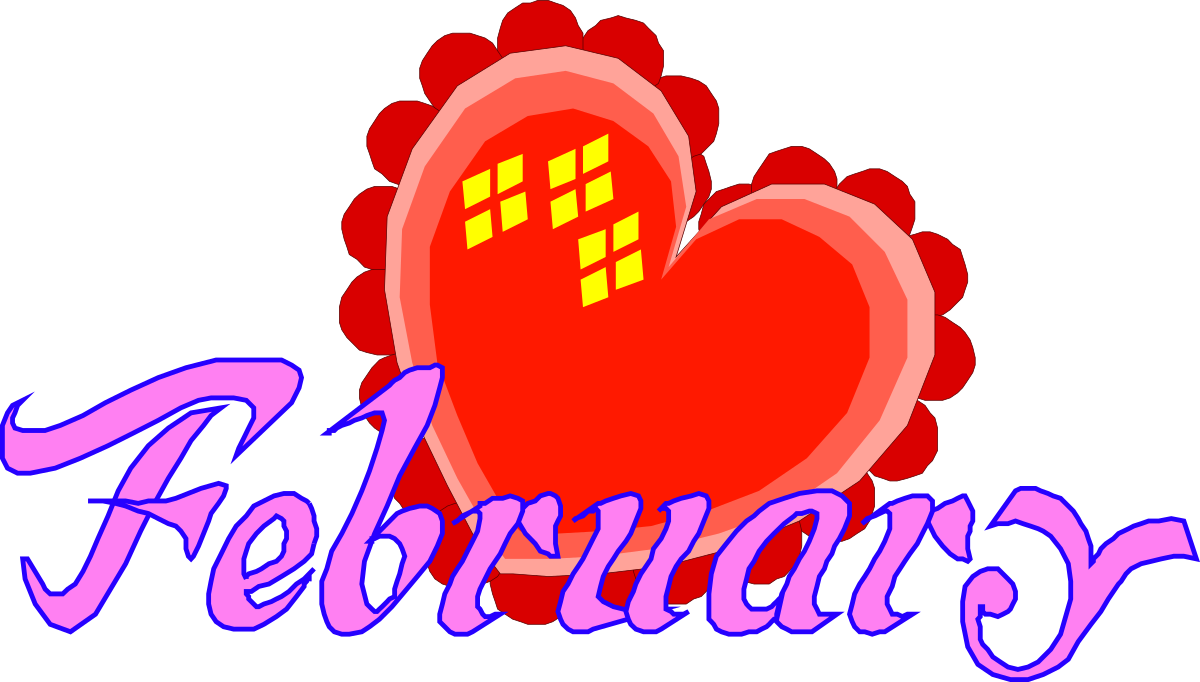 February Love Clipart: Romantic Hearts, Roses, and Sweet Gestures