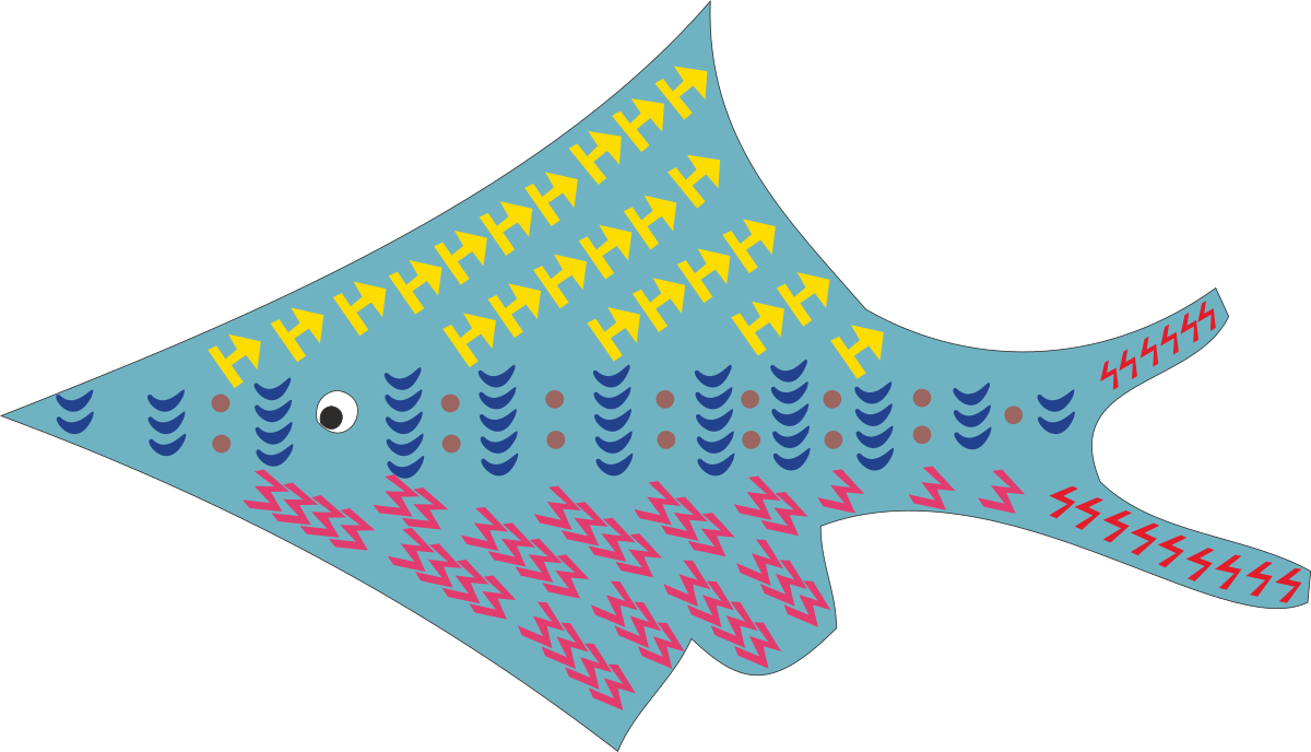 Colorful Fish Clipart with Vibrant Patterns