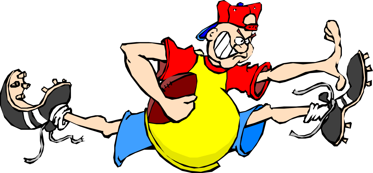 Cartoon Character in Red Cap and Blue Pants - Fun Clipart for All Ages