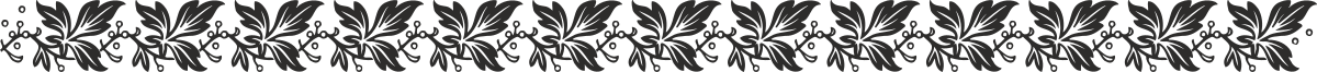Borders and Plants: Elegant Black and White Floral Clipart