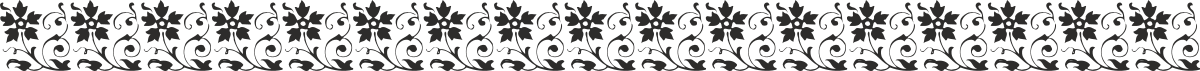 Borders and Floral Plants Clipart - Elegant Black and White Background Design