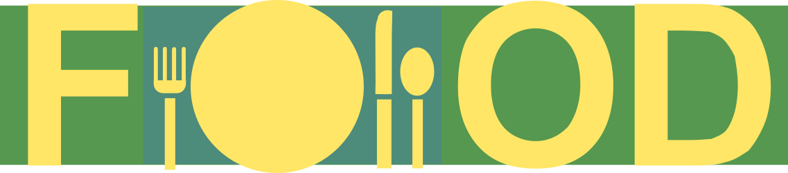 Borders and Bars: Business Food Logo Clipart for Eat Here