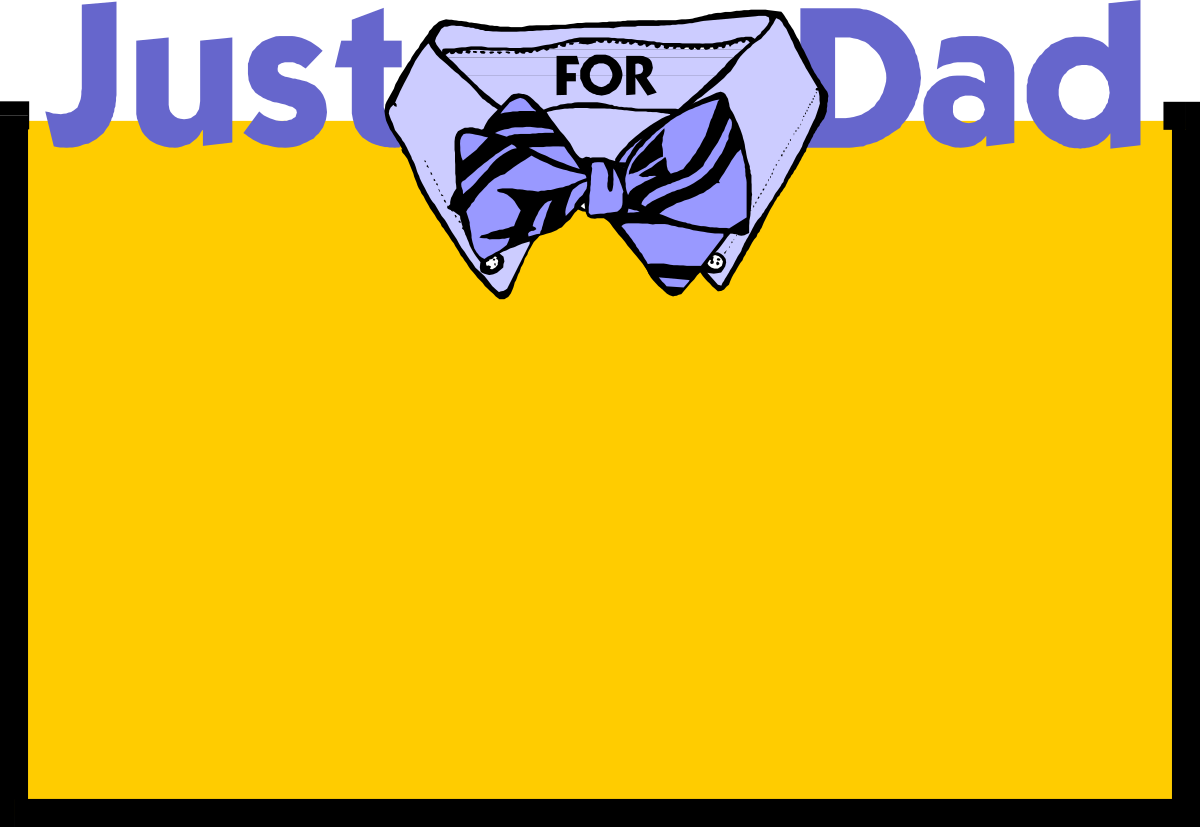 Borders with People Wearing Yellow and Blue Shirt with Bow Tie Clipart