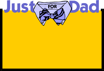 Borders with People Wearing Yellow and Blue Shirt with Bow Tie Clipart