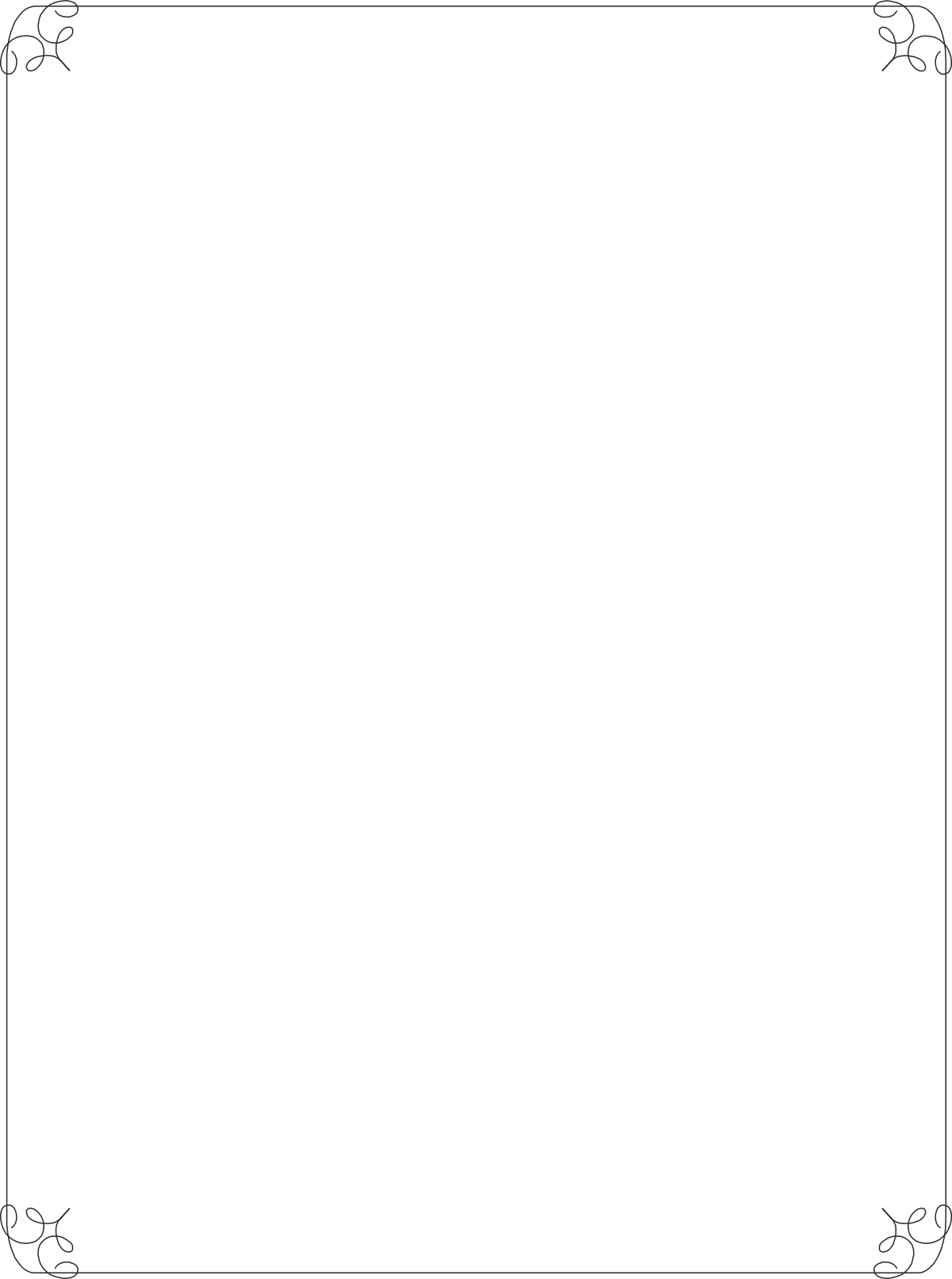 Borders and Frames Clipart with Black Border for Creative Designs