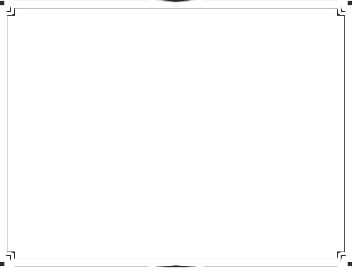 Elegant Black Square Frame with White Border Clipart - Versatile Design Elements