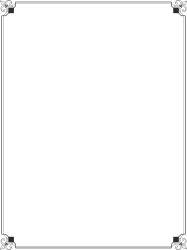 Decorative Black and White Frame Borders for Graphic Designs