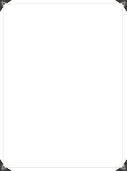 Decorative Black and White Borders and Frames Clipart - Elegant Design Elements