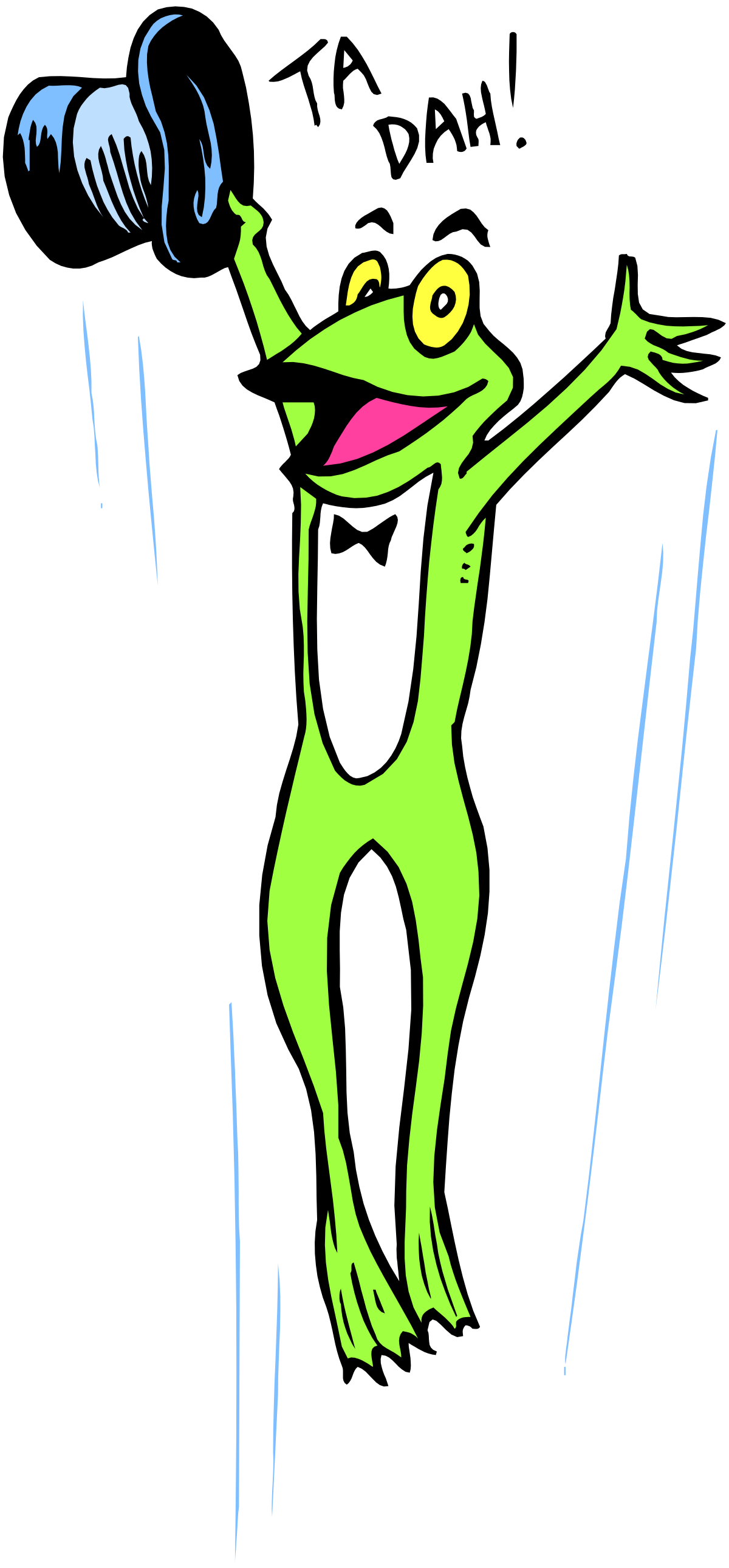 a cartoon frog with a hat and a canel clip art png transparent Cartoon Frog with Hat and Canoe Clipart