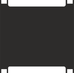 Borders and Leisure: Stylish Black and White Laptop Clipart