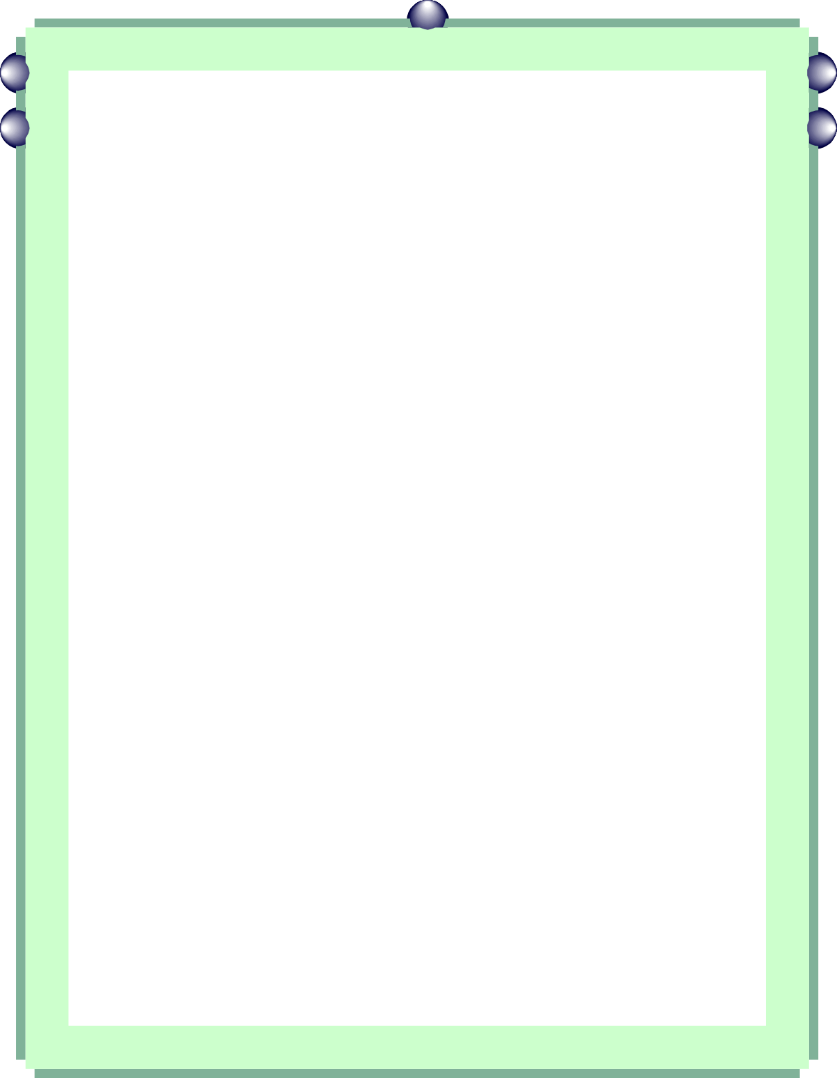 a square frame with a green border clip art png transparent Green Border Square Frame Clipart - Versatile Design Element