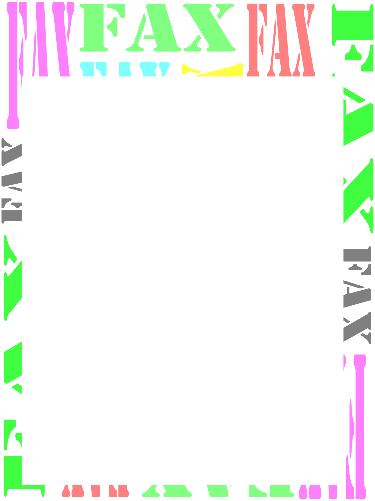 Colorful Pattern Square Frame Clipart - Decorative Borders & Frames