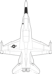 Fighter Jet Clipart on Black Background - High-Impact Visuals