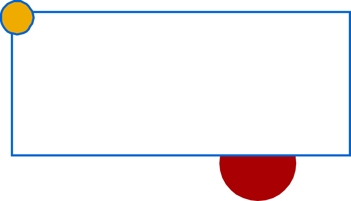 a square with a red dot and a blue dot clip art png transparent Square Clipart with Red and Blue Dots - Geometric Borders & Miscellaneous Designs