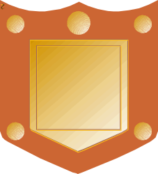 Gold Shield Clipart: Stunning Armor Design for Your Projects