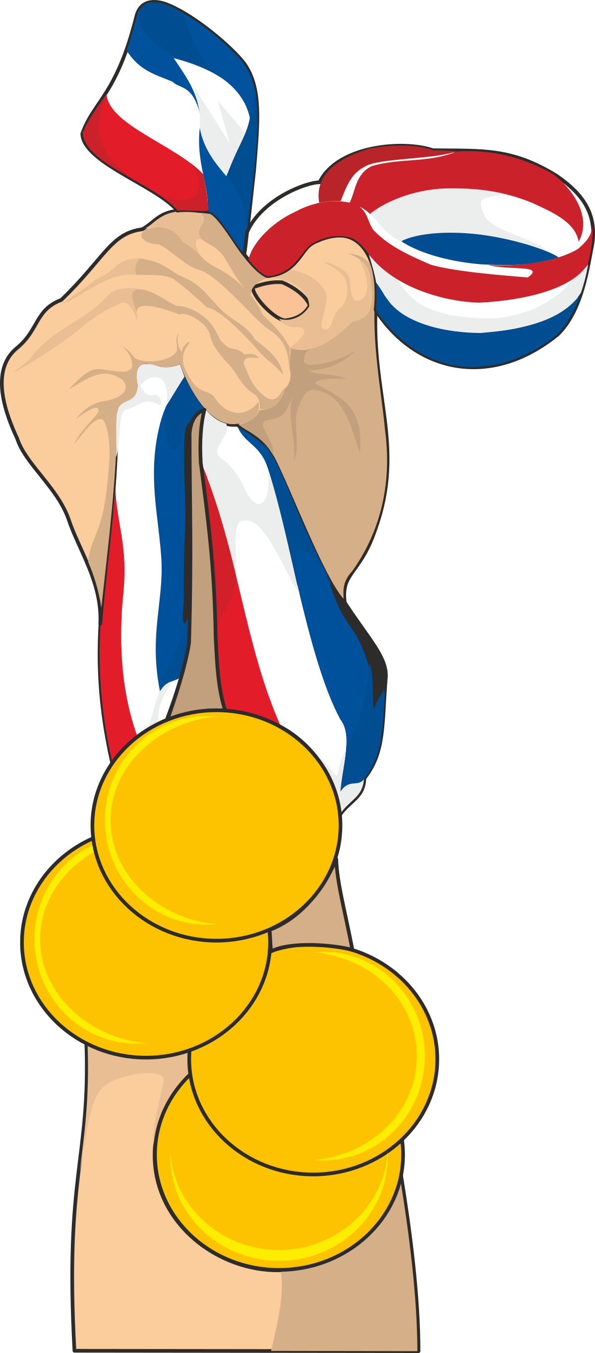 a person holding a coin and a flag clip art png transparent Coin and Flag Clipart: Person Holding Currency