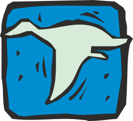 Dolphin Swimming in the Ocean Clipart - Vibrant Marine Life Art