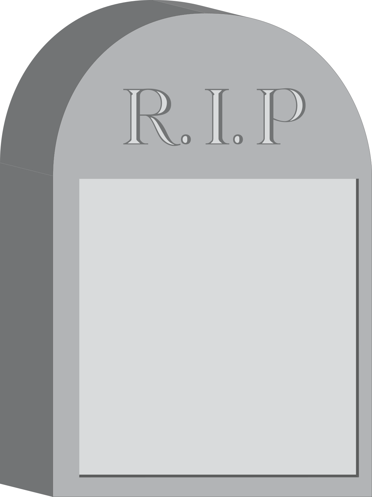 a tombstone with the word r p png clip art png transparent RIP Tombstone Clipart - Elegant Borders for Miscellaneous Graphics