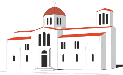 Red Roof Church Clipart - Charming and Inviting