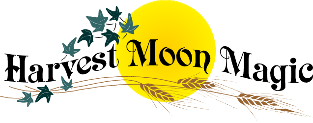 Yellow Moon with Branch and Leaves - Captivating Clipart