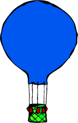 AIRCRAFT,BALLOONS,HBALN005 clipart