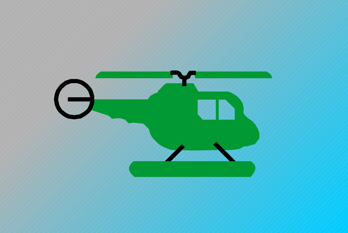 a green helicopter with a black handle clip art png transparent Green Helicopter Clipart with Black Handle for Stylish Visuals