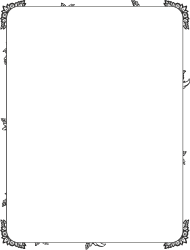 Floral Pattern Borders and Frames - Elegant Hidden L Design Clipart