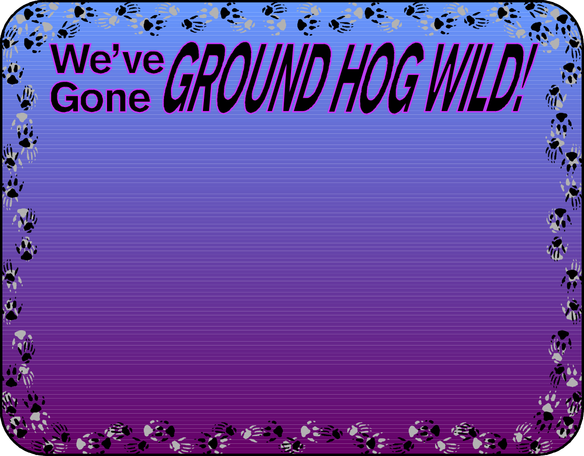 Hogwild Borders Clipart - Wild and Creative Designs