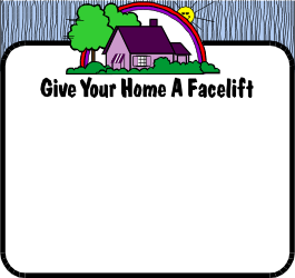 Vibrant House with Rainbow Clipart for Home Decor