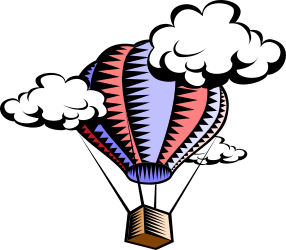 AIRCRAFT,BALLOONS,HOTBLOON clipart