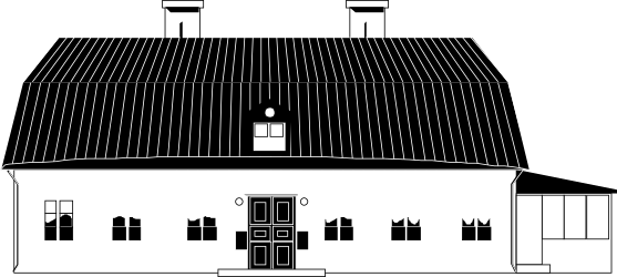Barn Clipart: Stunning Black and White Illustration for Your Projects