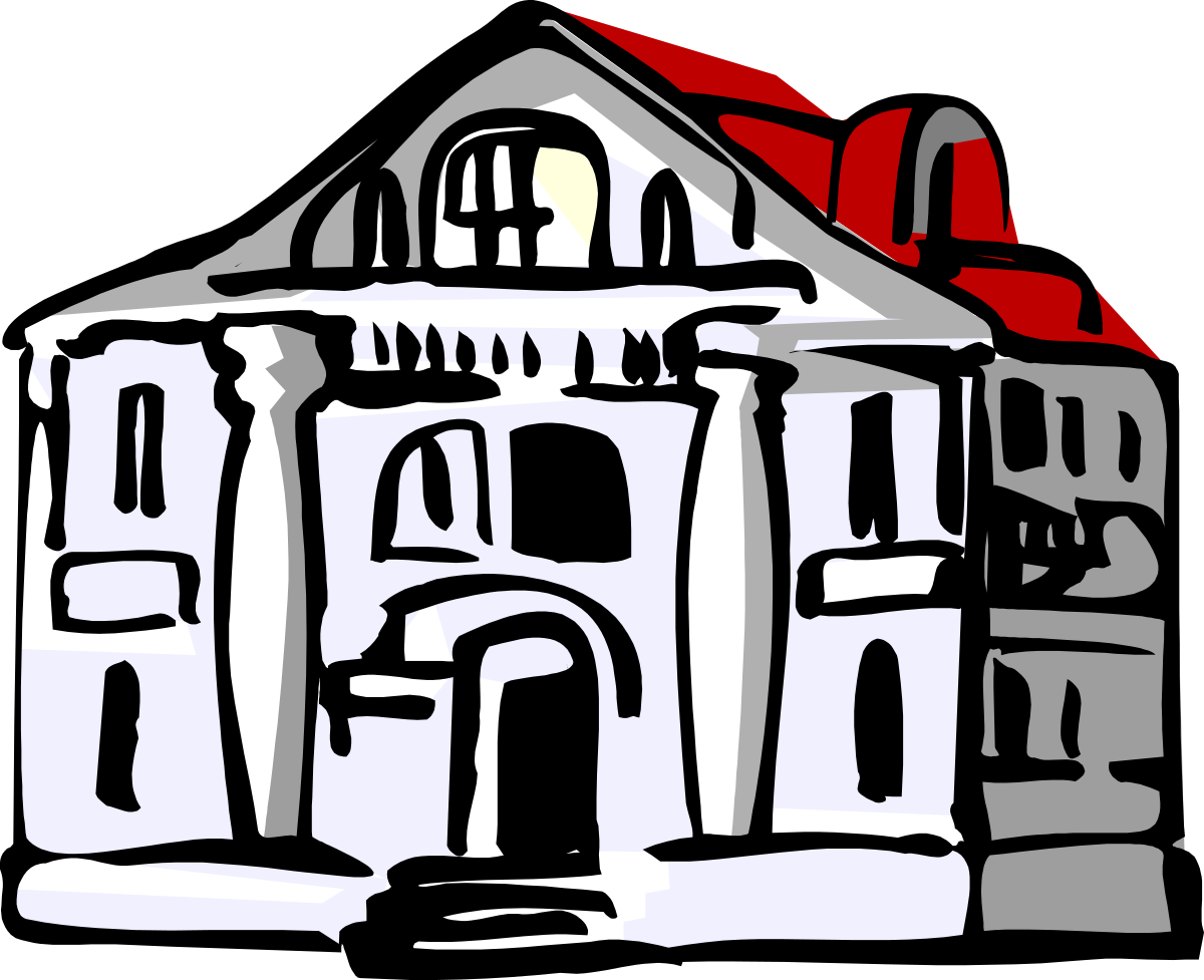 House with Red Roof Clipart: Perfect for Your Projects