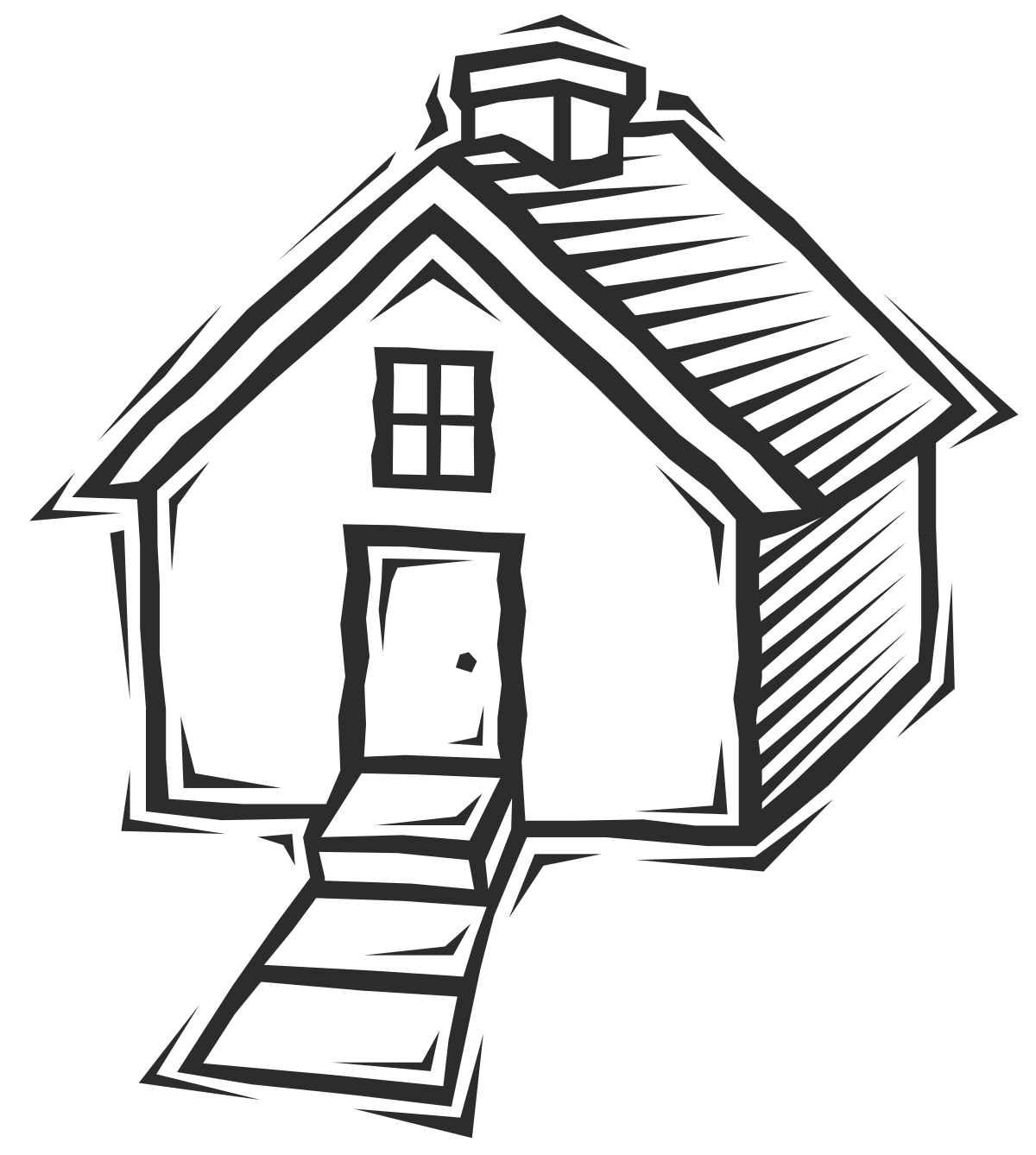 a house with stairs clip art png transparent House with Stairs Clipart: Charming Architectural Elements for Your Projects