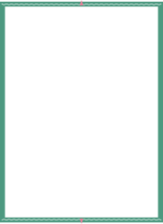 Green Border Square Frame Clipart for Creative Designs