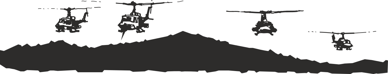 Mountain Silhouette Clipart - Stunning Black and White Design