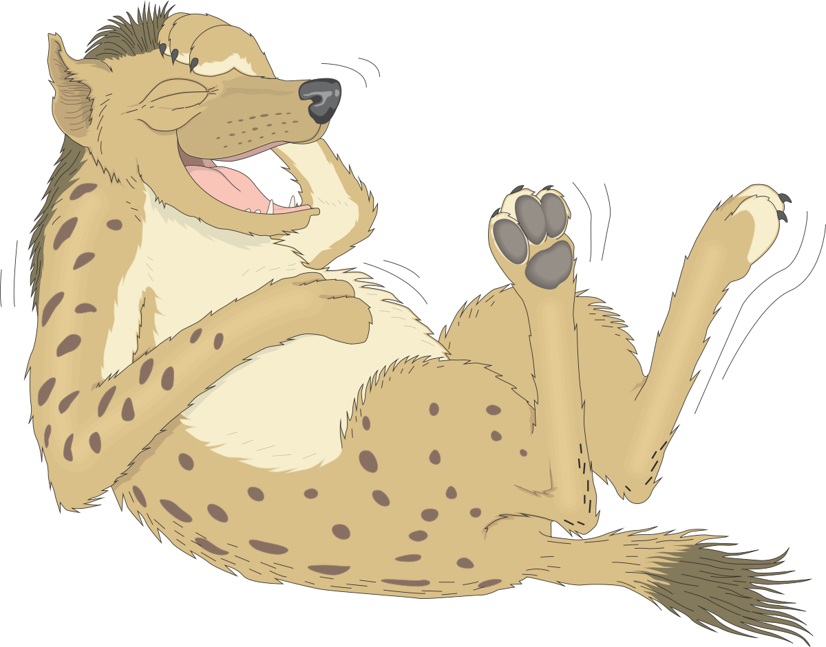Cartoon Dog Clipart: Cheerful Canine with a Big Smile