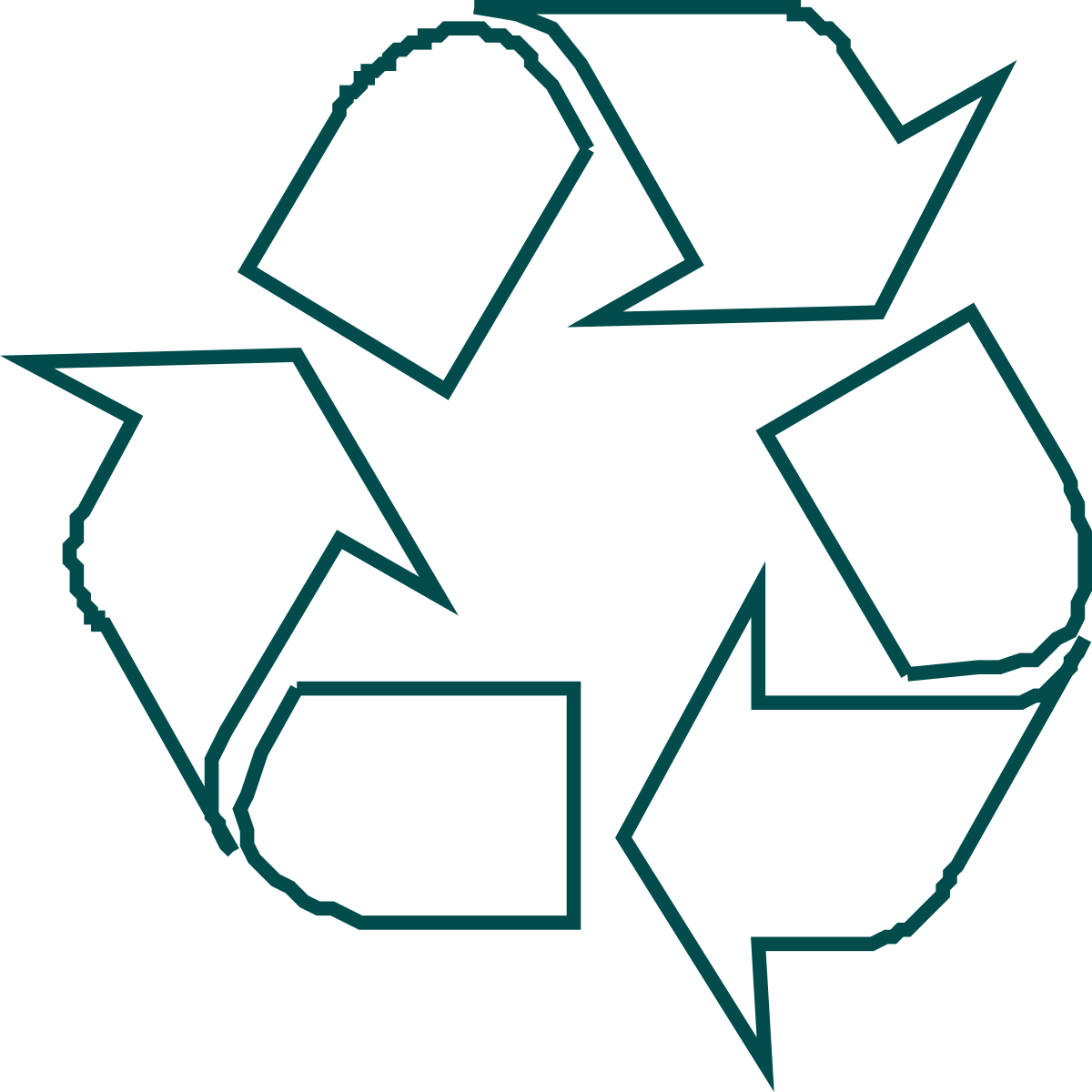 Black and White Recall Icon - Versatile Clipart for All Needs