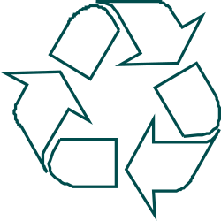 Black and White Recall Icon - Versatile Clipart for All Needs