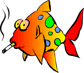 Toothy Fish Clipart: Unique Illustration for Your Creative Projects